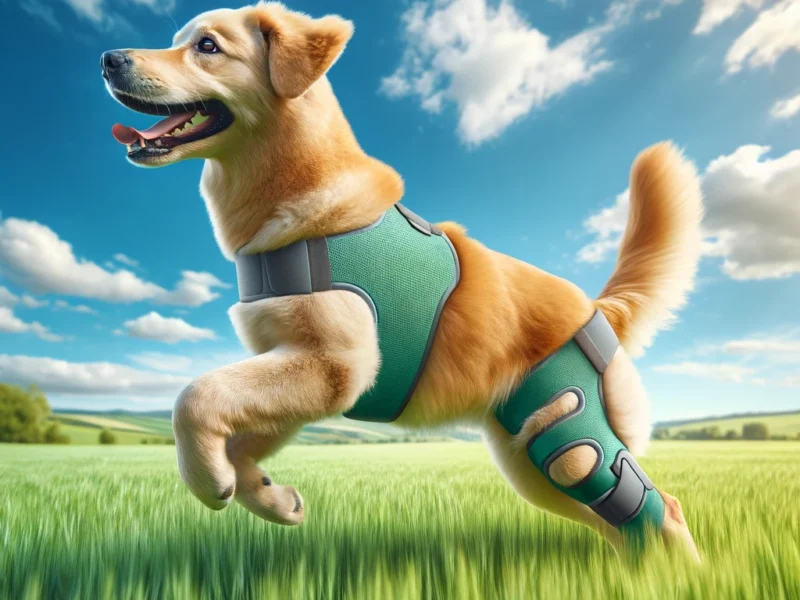Lesioni ai legamenti del ginocchio nei cani e tutori ortopedici
