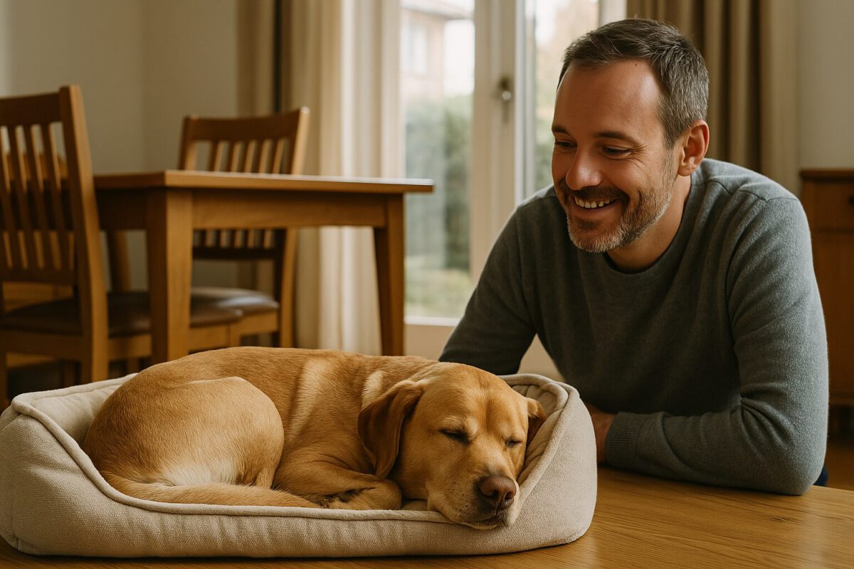 Cuccia perfetta: luce naturale e benessere del cane