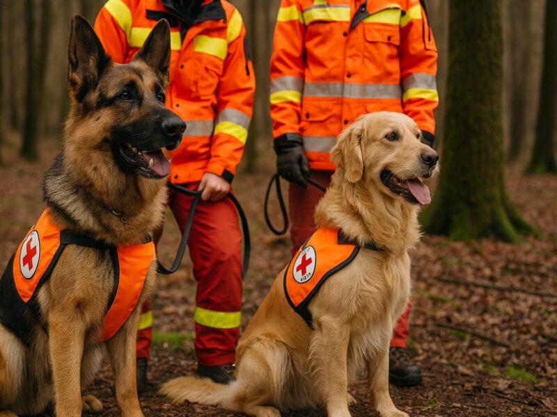 Cani da soccorso come vengono addestrati