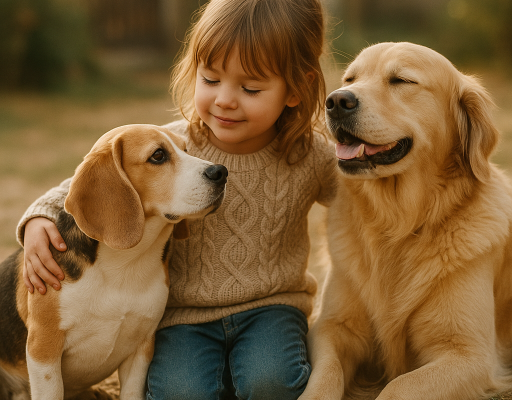 10 razze di cani ideali per famiglie con bambini: guida alla scelta - cani-e-bambini-convivenza-sicura-e-armoniosa