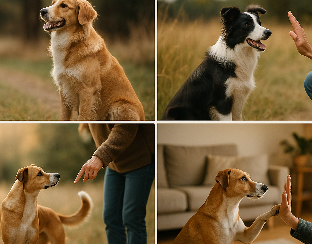 Comandi avanzati per il cane: resta, vieni, gira e high five insegnati passo dopo passo - comandi-avanzati-resta-vieni-gira-high-five-passo-passo