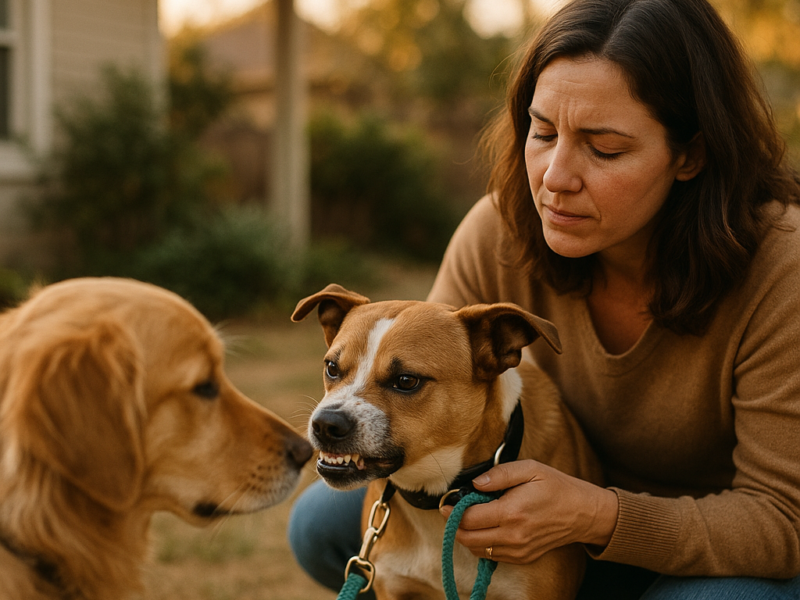 10 razze di cani ideali per famiglie con bambini: guida alla scelta - gestione-aggressivita-guinzaglio-cause-tecniche-desensibilizzazione