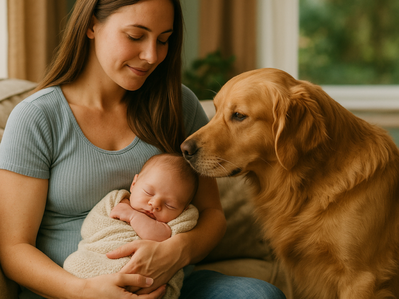 Tumore nel cane: segnali da osservare, diagnosi e possibili cure - preparare-cane-arrivo-neonato-come-abituarlo-per-tempo