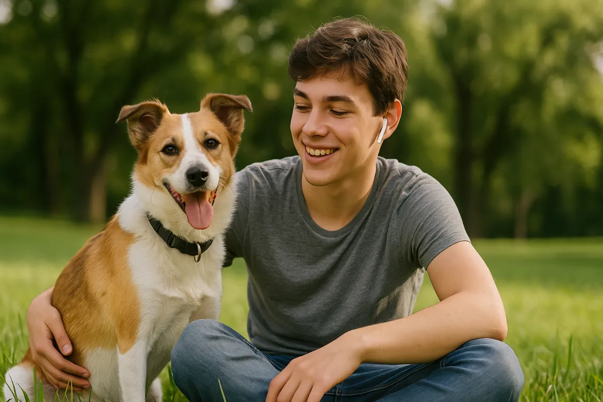 I Cani Migliorano la Salute degli Adolescenti: La Scienza Conferma i Benefici sul Microbioma