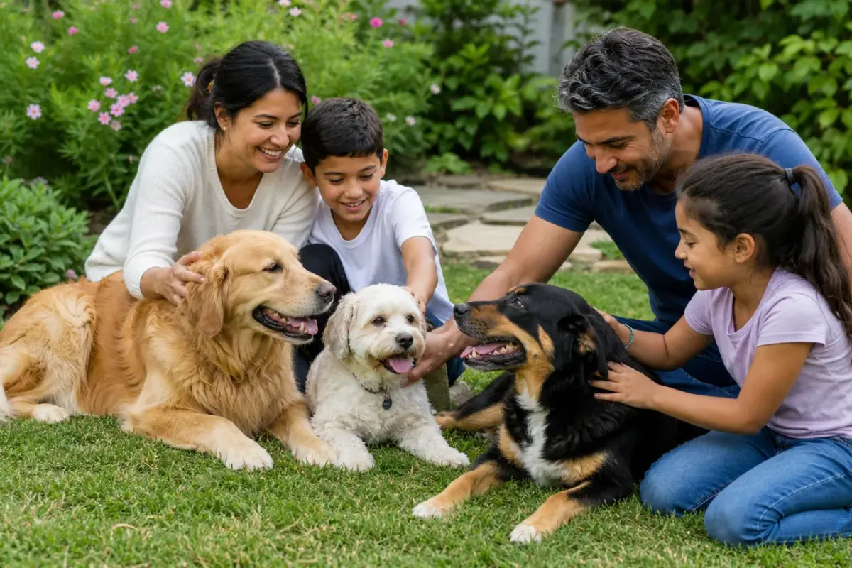 Le 10 razze canine perfette per famiglie