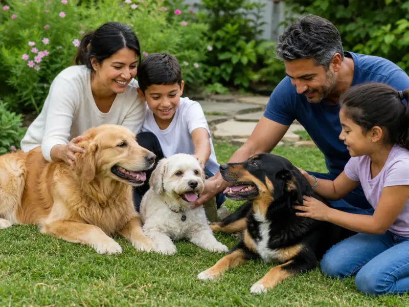 Le 10 razze canine perfette per famiglie