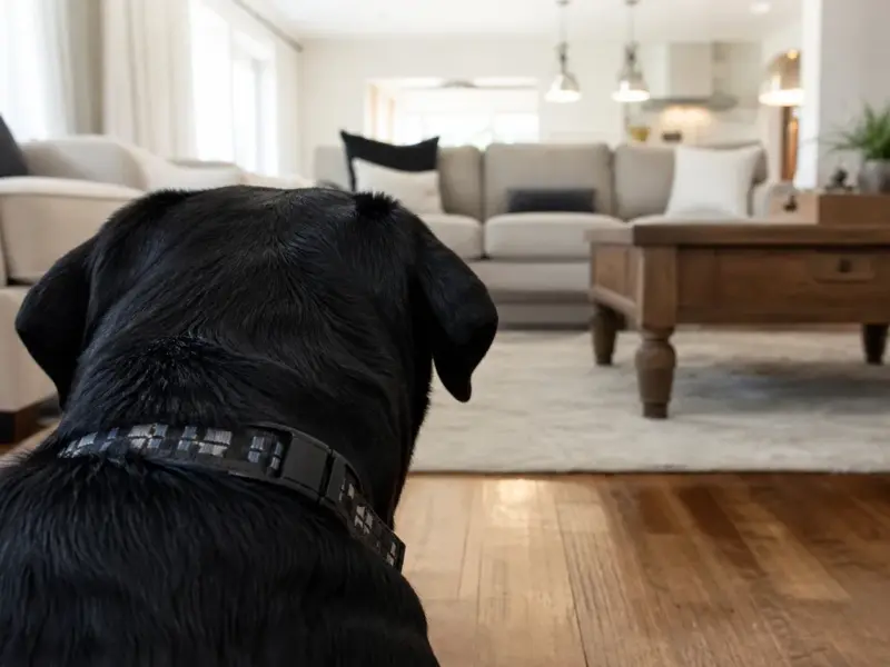 Come i cani vedono il mondo domestico