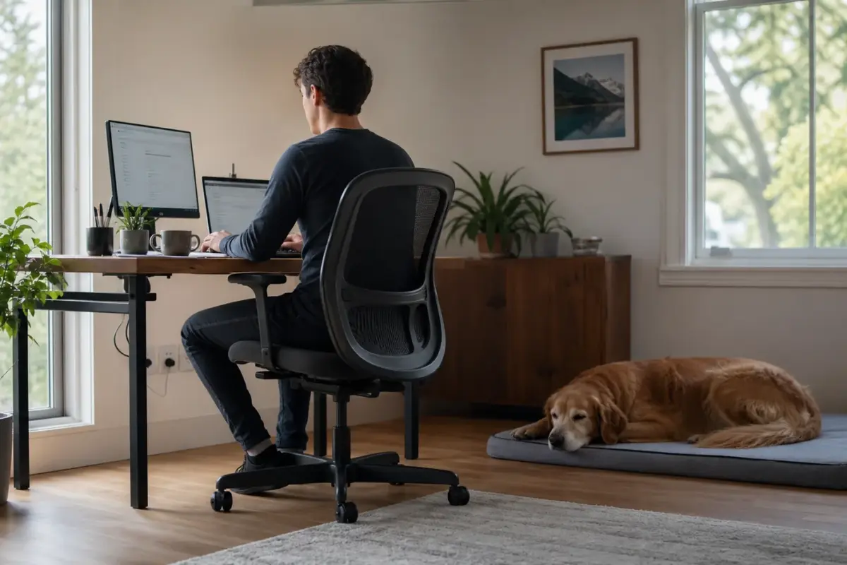 Tecniche efficaci per il telelavoro con il cane e gestire le interruzioni