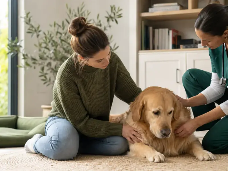 Dolore nascosto nel cane