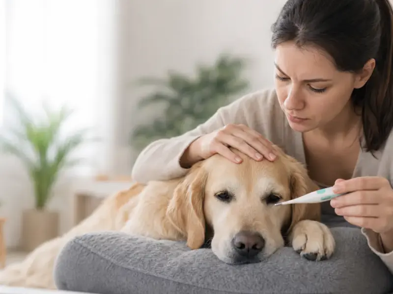 febbre cane - febbre nel cane