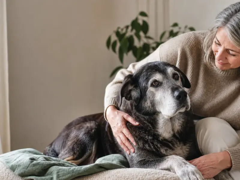 qualità vita cane anziano - qualità della vita del cane anziano