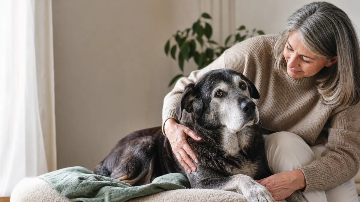 qualità vita cane anziano - qualità della vita del cane anziano