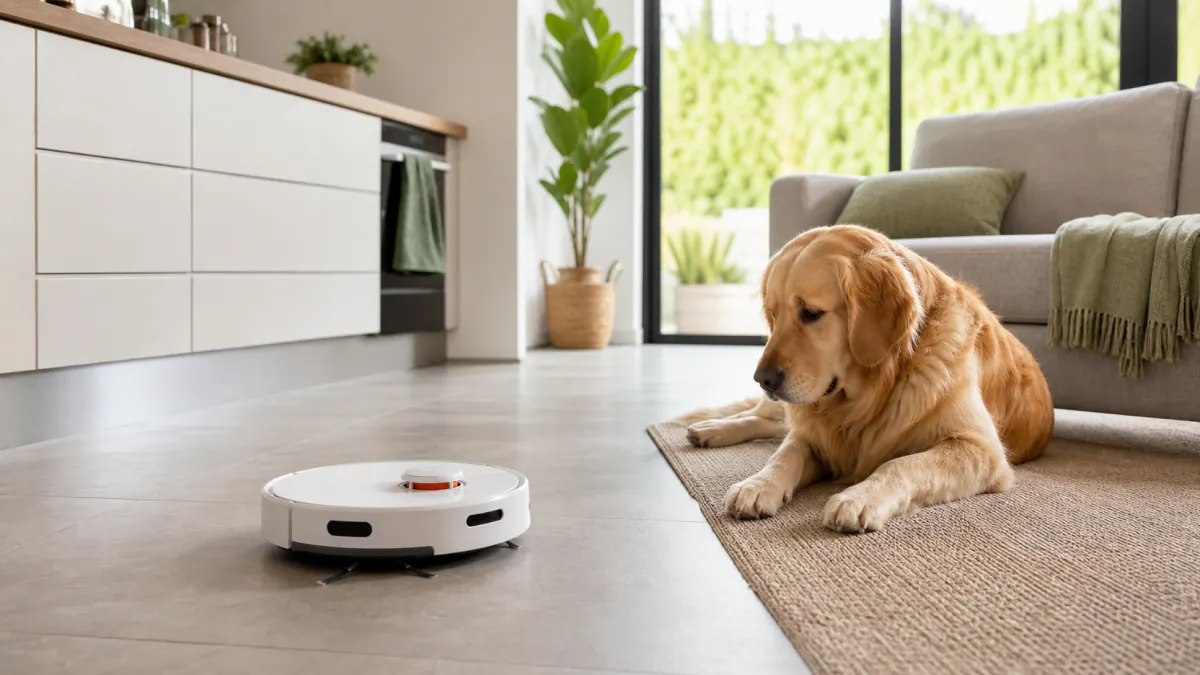 robot lavapavimenti cane - robot lavapavimenti e cani