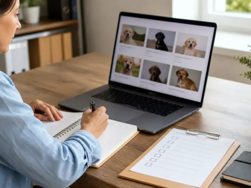 Confronto online tra annunci, allevamenti e adozioni di cuccioli