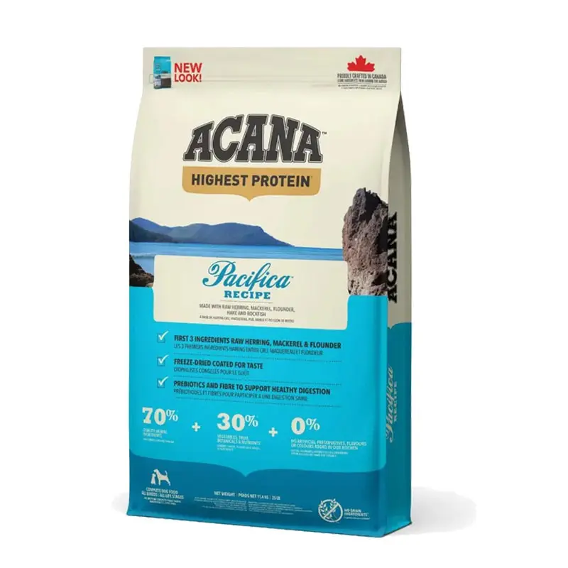 Acana Pacifica per Cani – 11.4 Kg, Singola