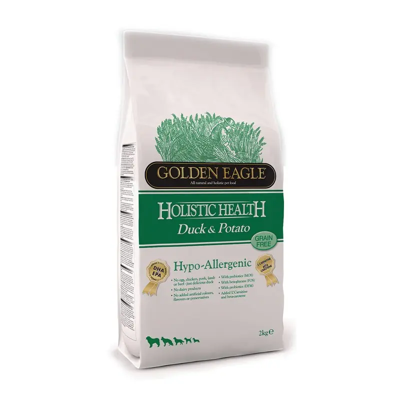 Golden Eagle Sensitive Anatra e Patate Grain Free per Cani – 2 Kg, Singola