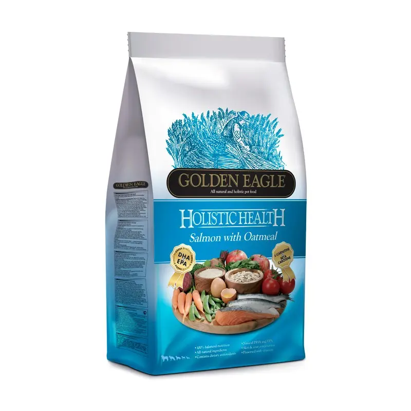 Golden Eagle Holistic Salmone e Avena per Cani – 2 Kg, Singola