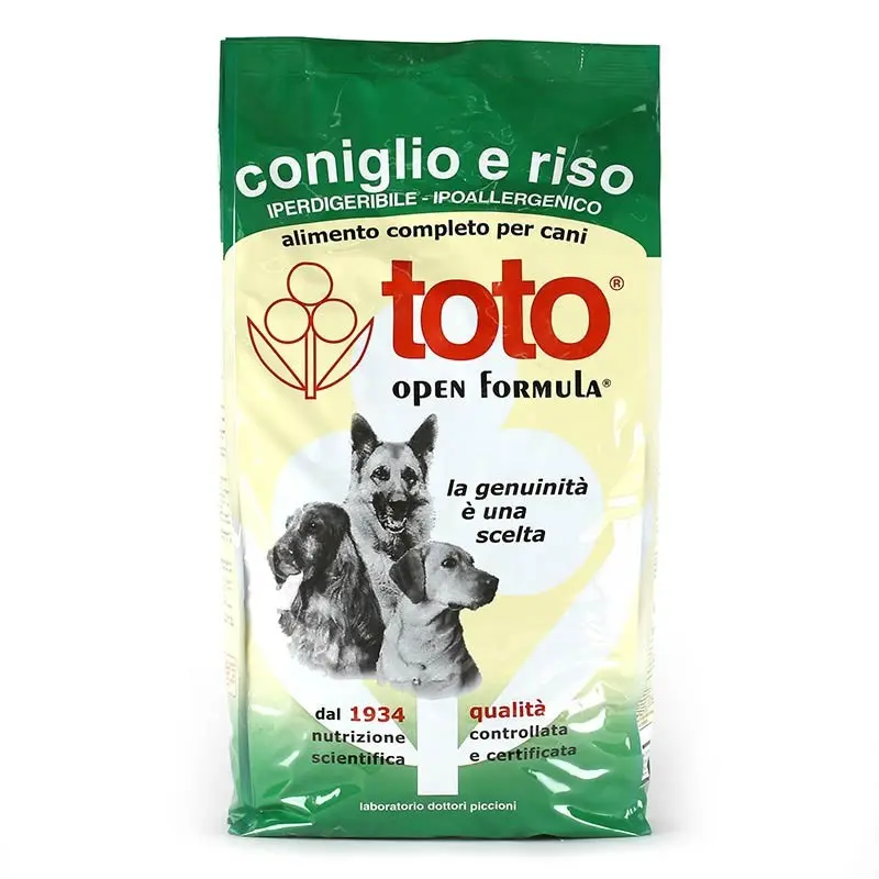 Toto Open Formula Cane Coniglio e Riso – 4 Kg
