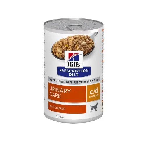 Hill’s c/d Urinary Prescription Diet Canine Umido – 370 g, 6 pezzi