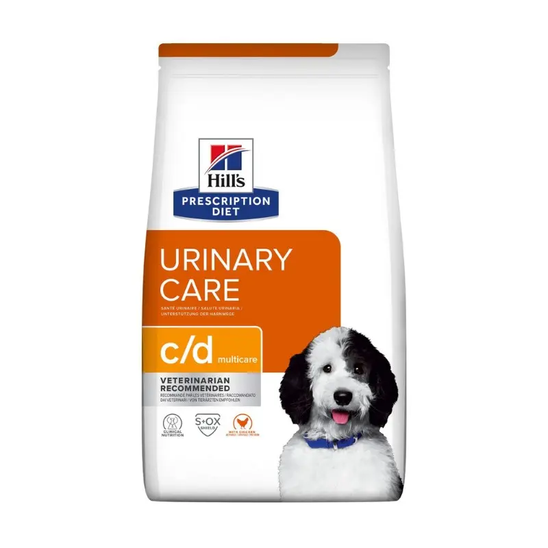 Hill’s c/d Urinary Care con Pollo Prescription Diet Canine – 12 Kg, 3 pezzi
