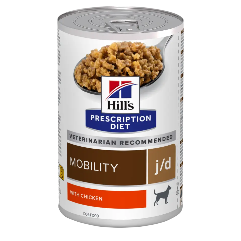 Hill’s j/d Mobility Prescription Diet Canine Umido – 370 g, 12 pezzi