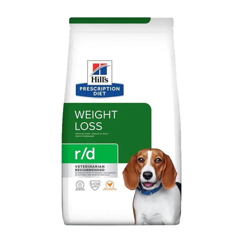 Hill’s r/d Prescription Diet Canine – 10 Kg, Singola