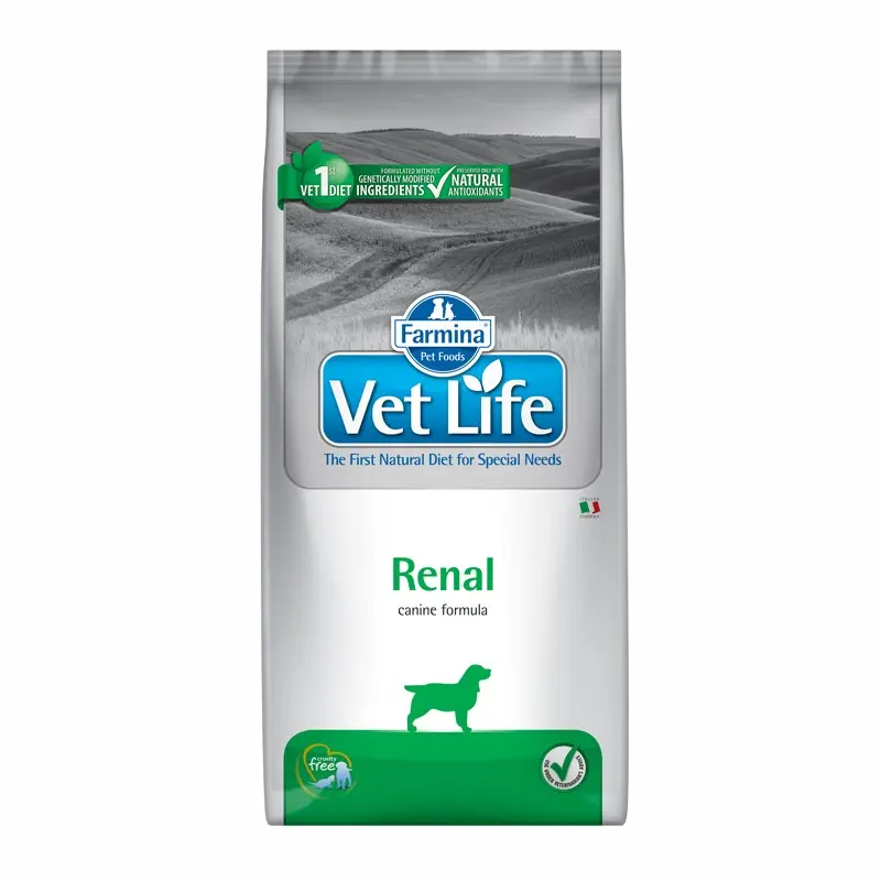 Farmina Vet-Life Renal Cane Adult Secco – 12 Kg, Singola