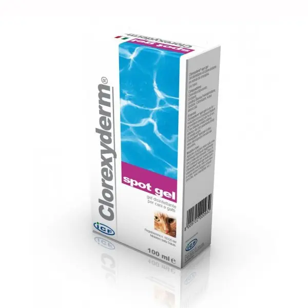 ICF Clorexyderm Spot Gel per Cane e Gatto – 100 ml
