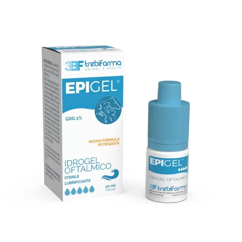 Trebifarma Epigel Soluzione Oftalmica per Cani Gatti – 10 ml