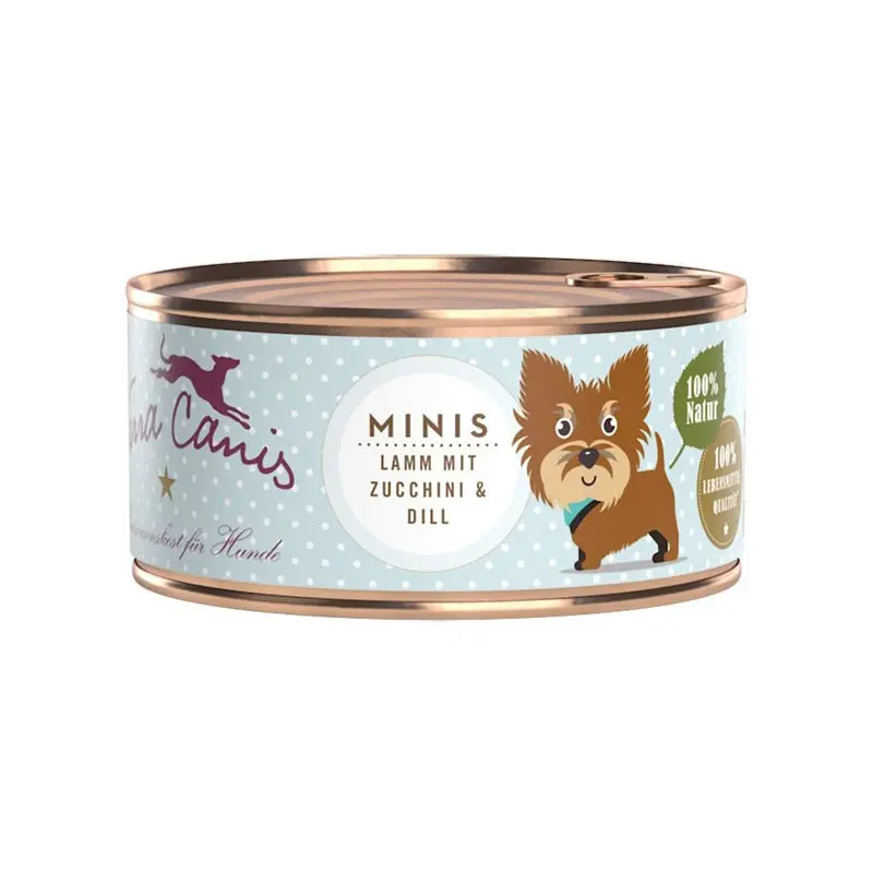Terra Canis Mini Menu Agnello con Zucchine e Aneto 100gr – 100 g, Singola