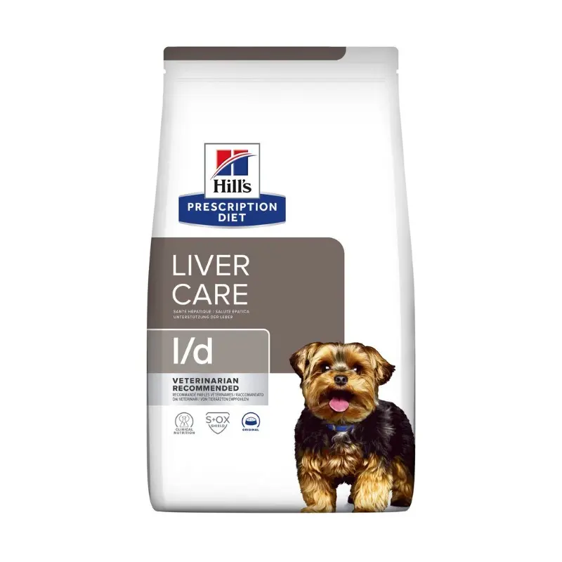 Hill’s l/d Hepatic Prescription Diet Canine – 10 Kg, Singola