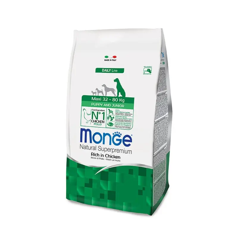 Monge Puppy Junior Maxi – 12 Kg, Singola