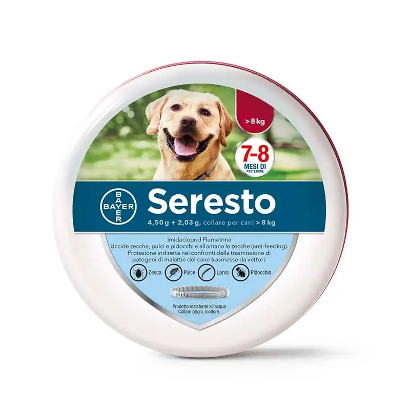 Elanco Collare Antiparassitario Seresto per Cani oltre 8Kg (Large) – 70 cm