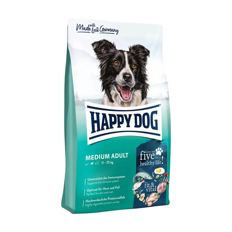 Happy Dog Supreme Fit&Vital Adult Medium – 12 Kg, Singola