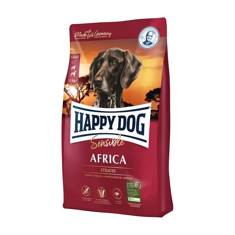 Happy Dog Adult Sensible Africa – 4 Kg, Singola