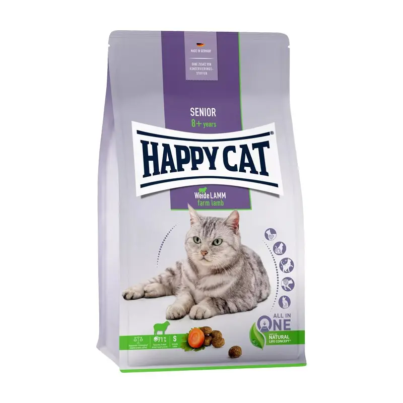 Happy Cat Senior Agnello – 1.3 Kg