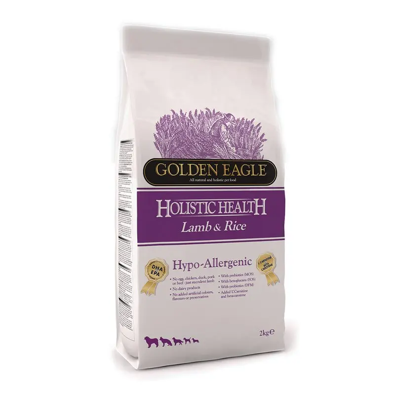 Golden Eagle Sensitive Agnello e Riso per Cani – 2 Kg, Singola