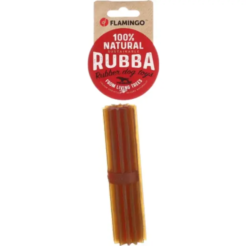 Flamingo Gomma Rubba Bastoncino Marrone