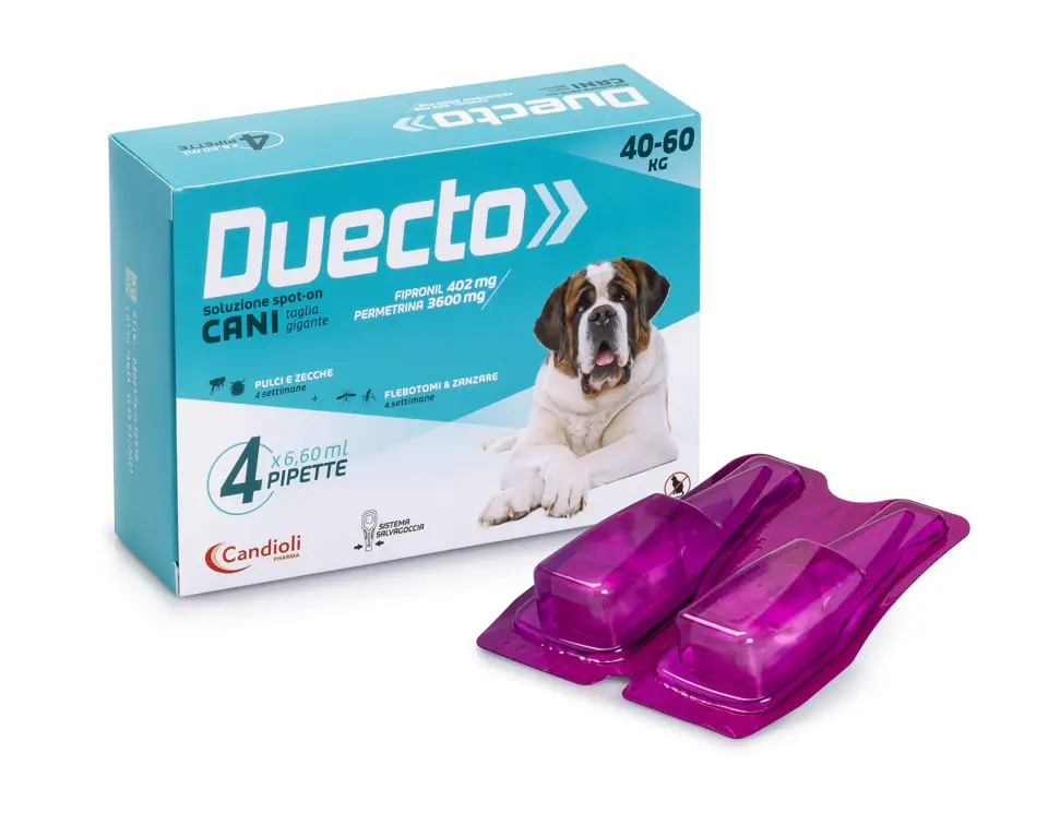 Candioli Duecto Spot On 4 Pipette 40-60 Kg