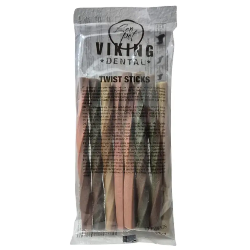 Leopet Viking Dental Twist Gusti Assortiti