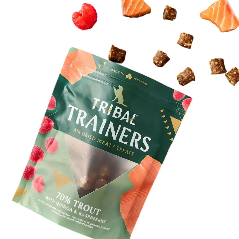 Tribal Trainers Trota e Lampone per cani – 80 g