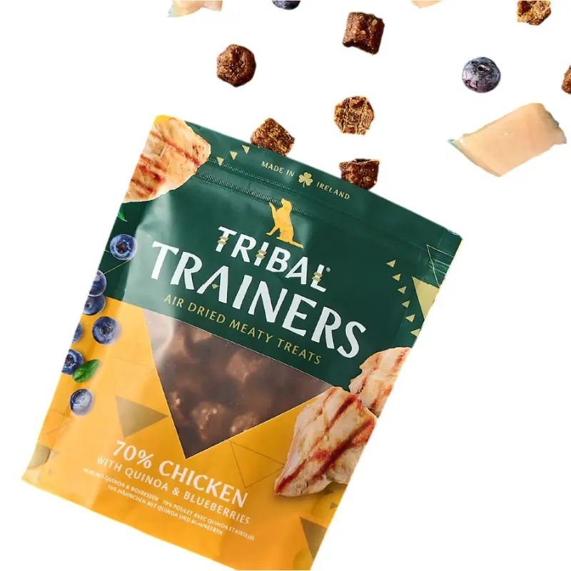 Tribal Trainers Pollo e Mirtilli per cani – 80 g