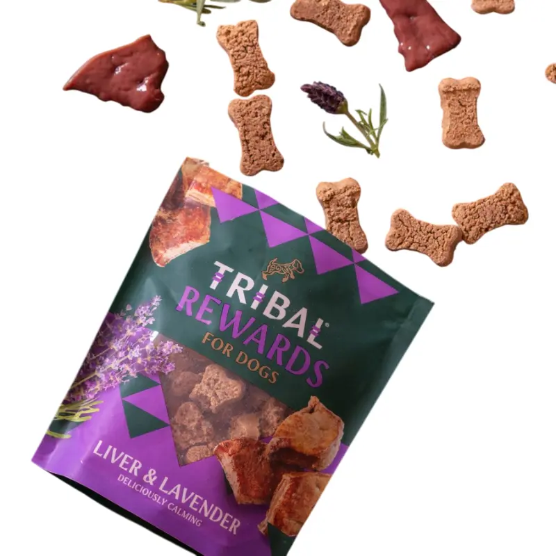 Tribal Snack Fegato di Manzo e Lavanda per cani – 125 g