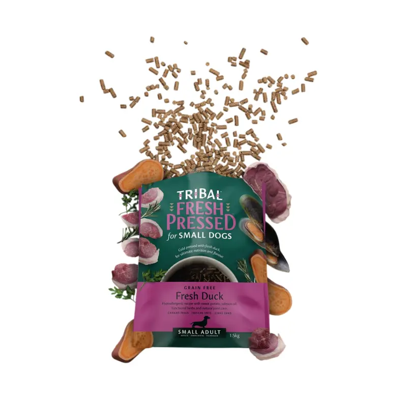 Tribal Fresh Pressed small Breed all’ Anatra per cani – 5 Kg