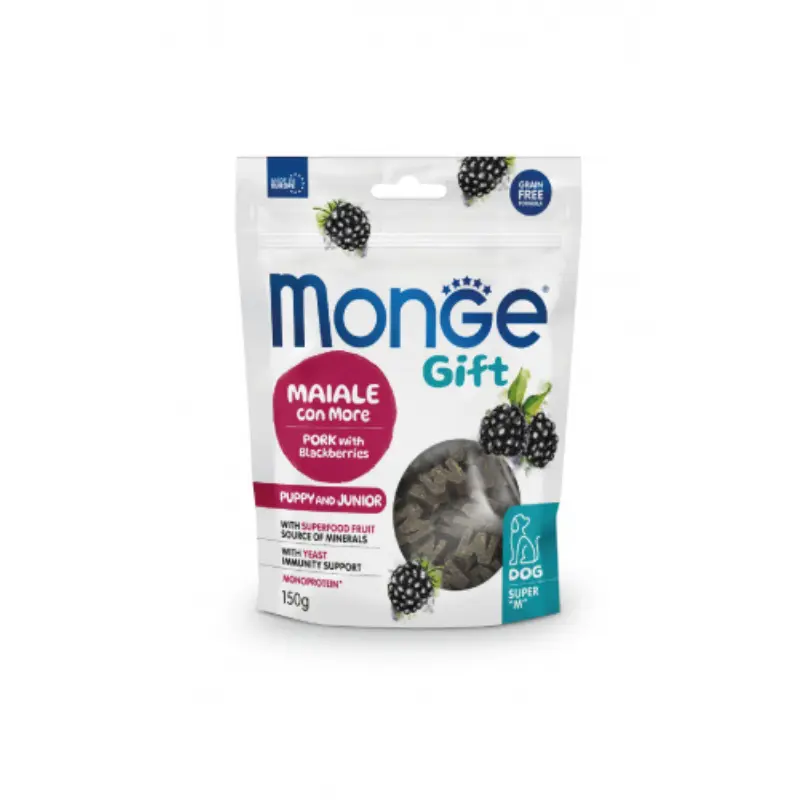 Monge Gift Maiale con More per cuccioli – 150 g