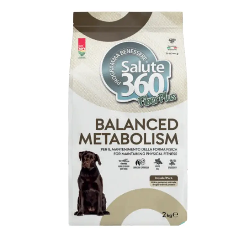 Salute360 Balanced Metabolism Maiale per cani – 12 Kg
