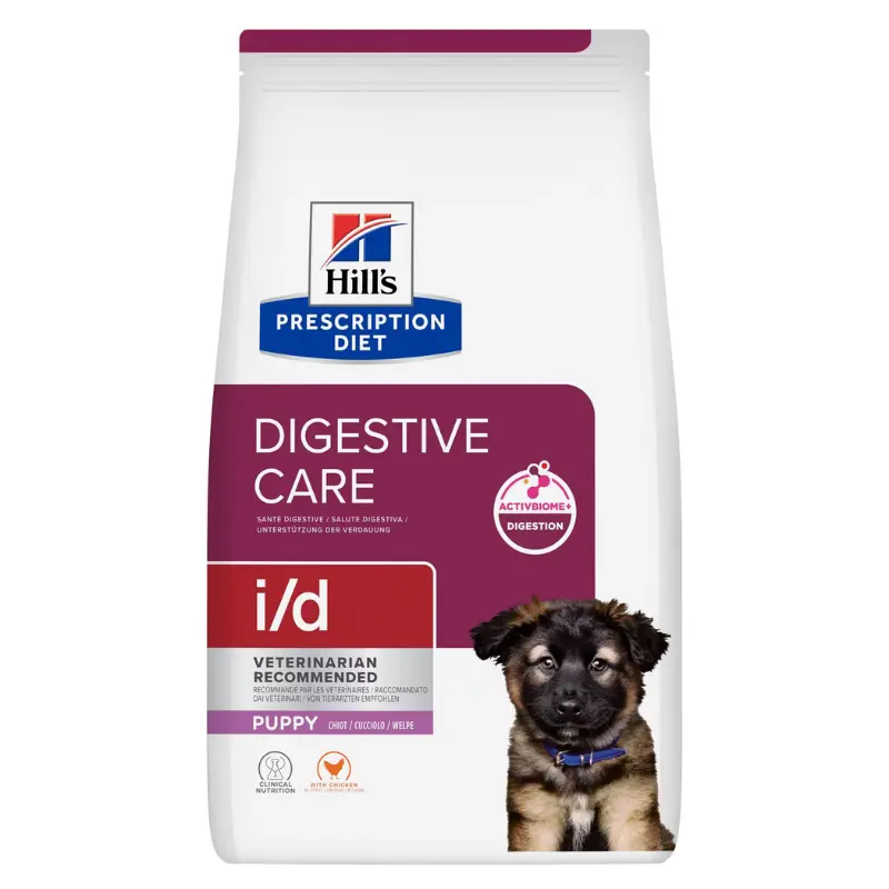 Hill’s Canine Puppy i/d secco per Cani – 1.5 Kg