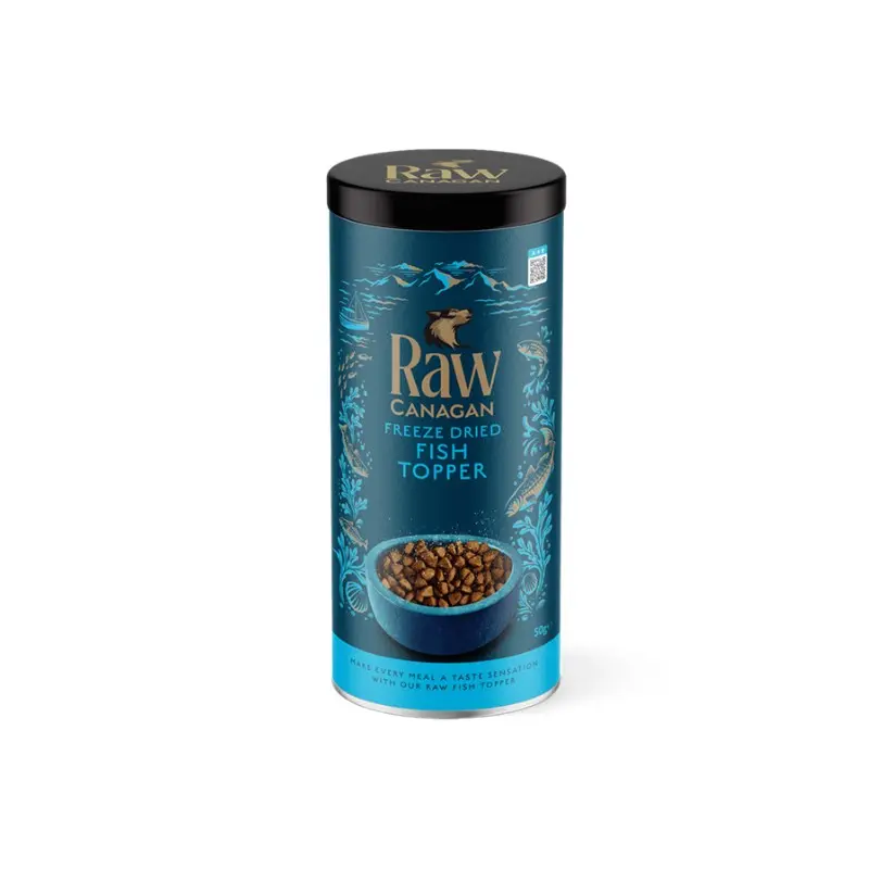 Canagan Dog Raw Fish Topper per Cani – 50 g