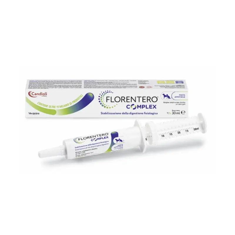 Florentero Complex Fermenti Lattici in Pasta per Cane e Gatto – 30 ml