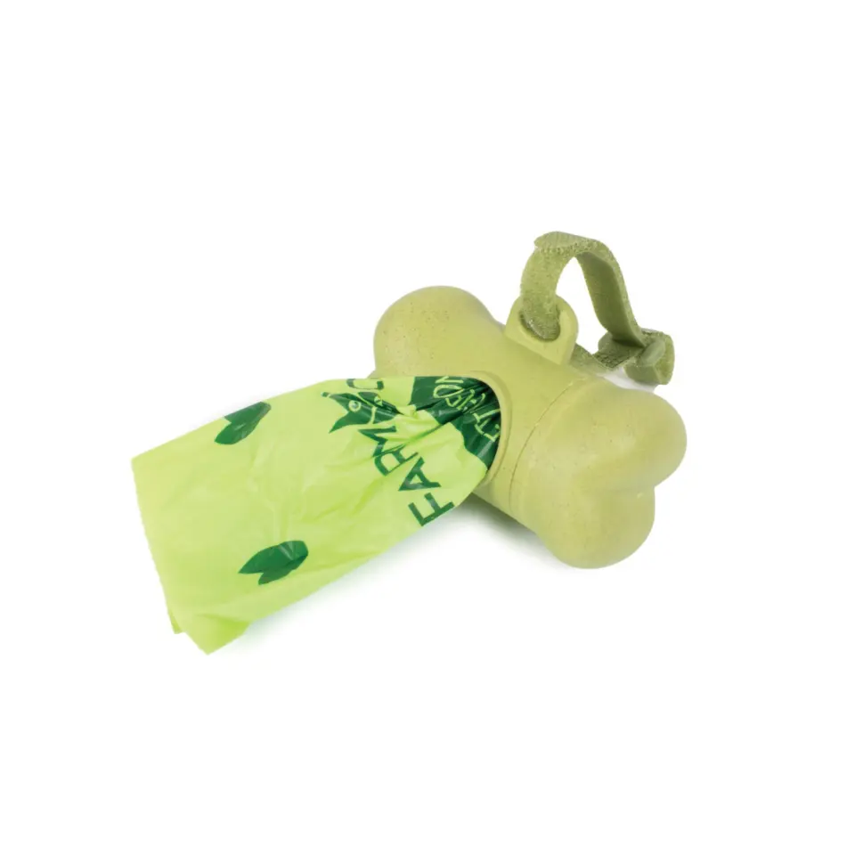 Farm Company Portasacchetti Biodegradabile con Sacchetti compostabili